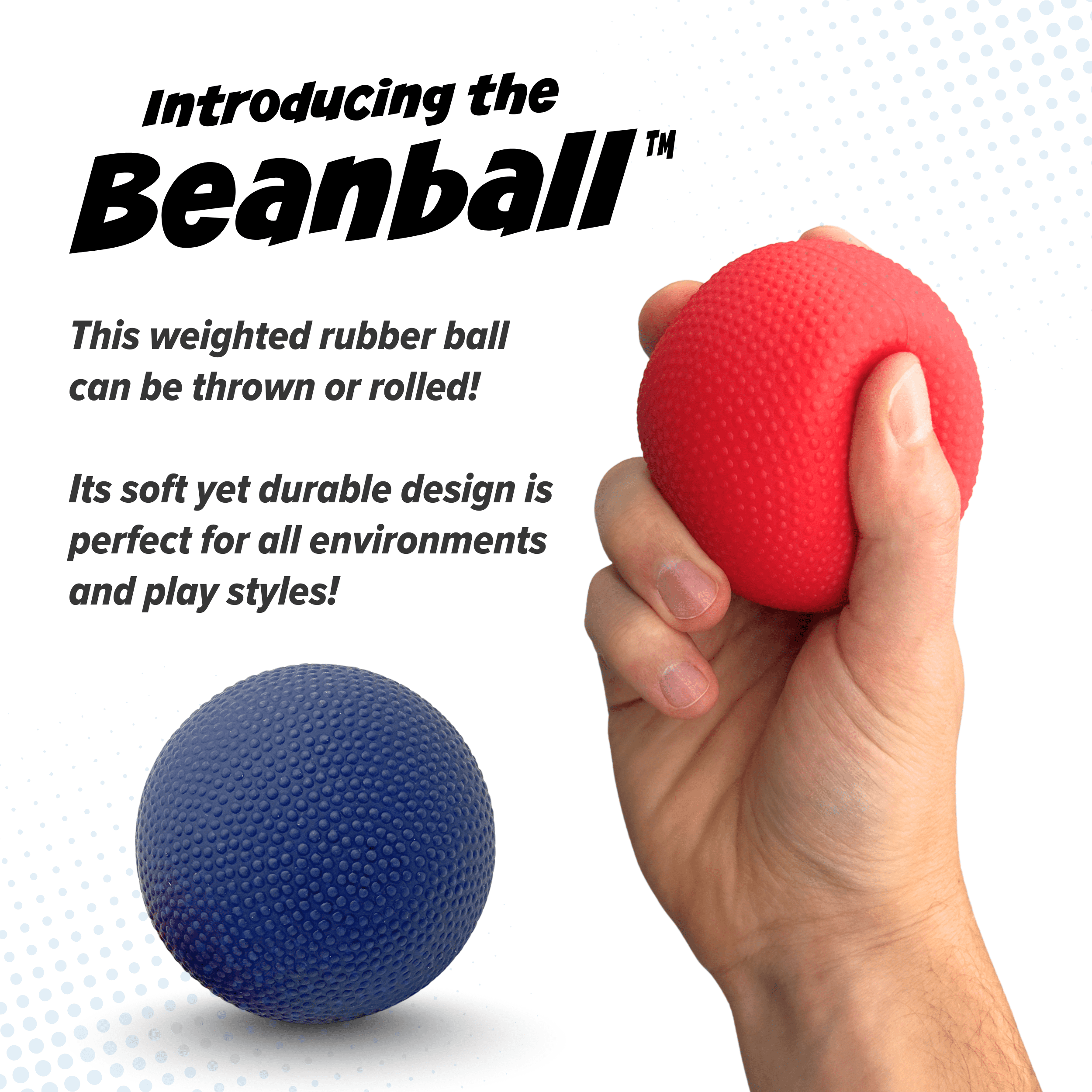 Plank-It! A New Toss Game for Outdoors and Indoors, Rubber Ball Game, for All Ages, by MinnARK