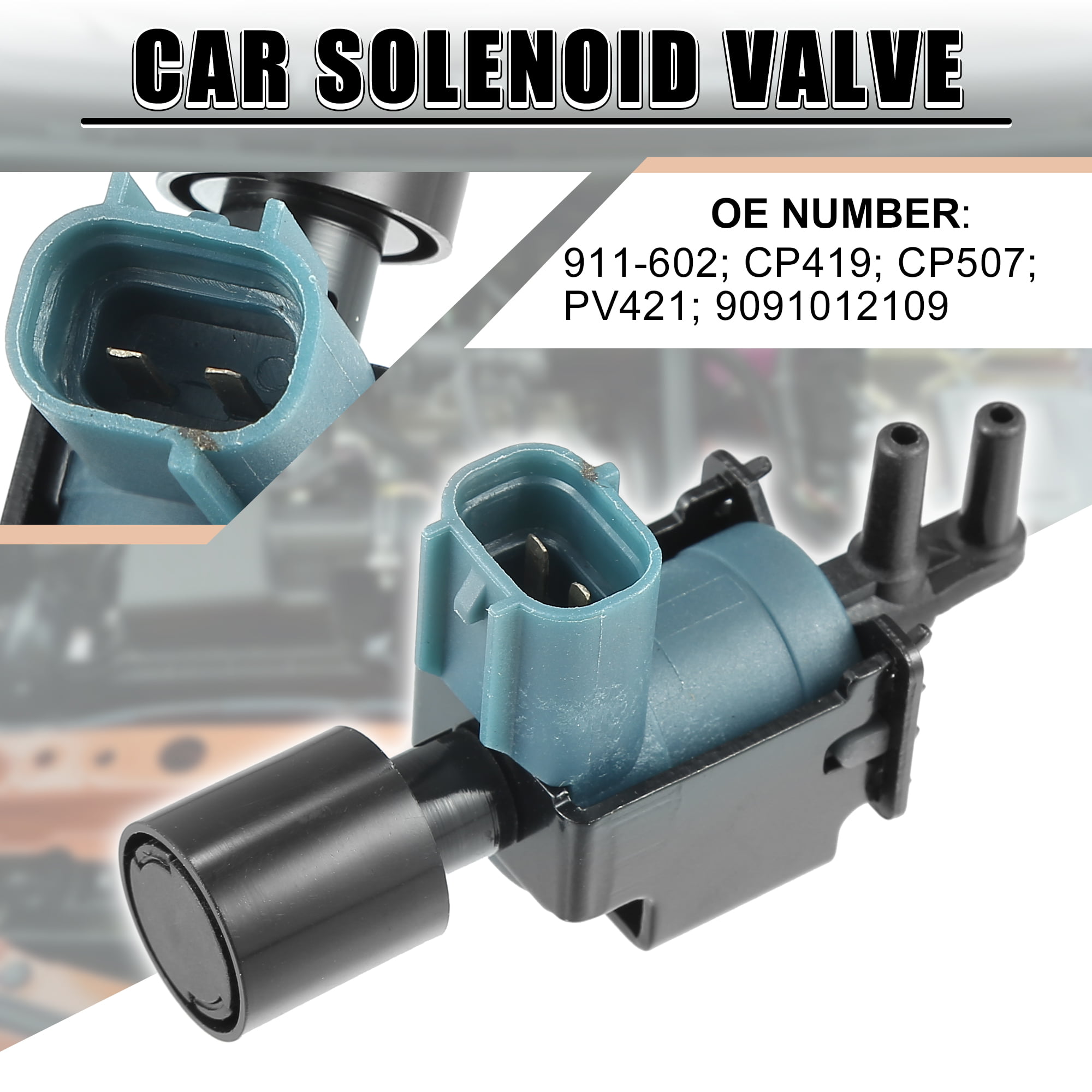 Vapor Canister Vacuum Solenoid Valve for Toyota Camry 1997-1999 T100  1995-1998 RAV4 1996-2000 90910-12271 90910-12109