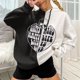 thumbnail image 1 of Puntoco, suéter de otoño e invierno para mujer, con capucha, estilo Punk, estampado, manga larga, fino, suelto, informal, abrigo con cuello con capucha Puntoco Puntoco-6921, 1 of 5