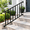 Black-Stair Railing-3 Step-1, variant on Black-Stair Railing 4 Step 1 4ft W X 36in H Outdoor Stair Deck Guard Rail Kit