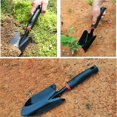 thumbnail image 5 of Gardening Shovel,Plastic Rubberized Flower Trowel Non-Slip Flower Shovel Black Flower Gardening Shovel,Length*Width 34 * 8cm, Can Be Used for Weeding(, 5 of 5