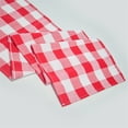 thumbnail image 6 of 13*72 inch Table Runner Fashionable Red Lattice Festival Decoration 1Pcs Highend Table Runner, 6 of 6