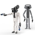thumbnail image 4 of MOC Skibidi Toilet Woffer Man Building Blocks, Scientist Monitor Man Tank Tv Man Idea Character Action Figure Bricks, juguetes para niños, 4 of 4