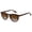 Tortoise shell/Gradient Lens, variant on Classic Round Polarized Sunglasses for Women 825