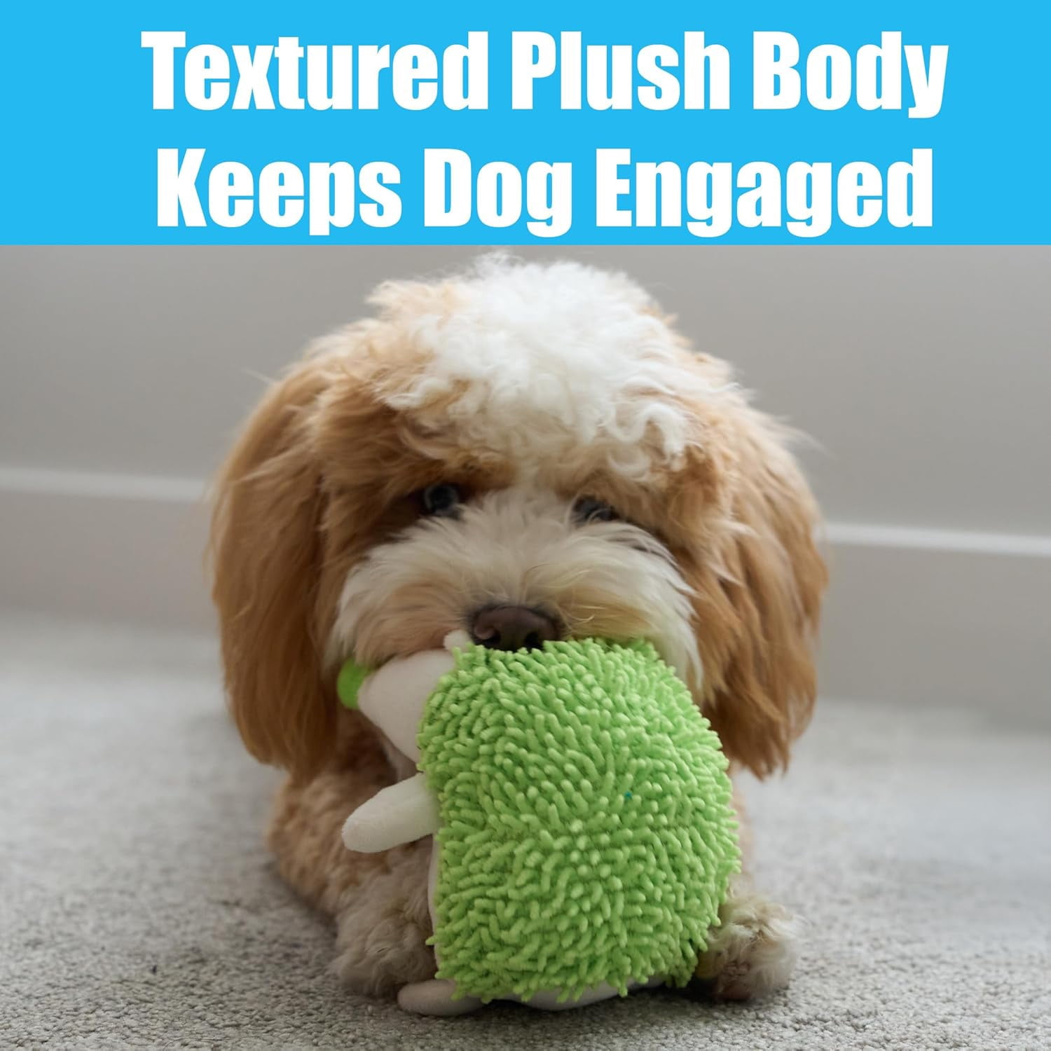 SPOT Gigglers Hedgehog Dog Toy with Giggle Sound for Small and Medium Breeds