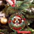 thumbnail image 2 of Personalized Brittany Spaniel Stained Glass Style Ornaments, Brittany Spaniel Lovers Ornament, Customized Name Brittany Spaniel Ornament for Xmas 2025, Keepsake Gift for Friends Family Dog Lover, 2 of 7