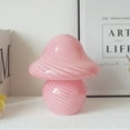 thumbnail image 3 of Mushroom Lamp USB Chaging Adjustable LED Small Glass Nightlight For Room  Home Decor, 3 of 13
