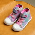 thumbnail image 4 of Kushyshoo Colorful Toddler High Top Girls Sneakers Kids Walking Shoes 1M, 4 of 6