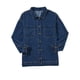 thumbnail image 1 of Chaqueta Vaquera de Mujer Oversize Estilo Boyfriend con Botones, Larga y Abertura Lateral. Chaqueta Vaquera Zimbaplatinum. Azul L, 1 of 9