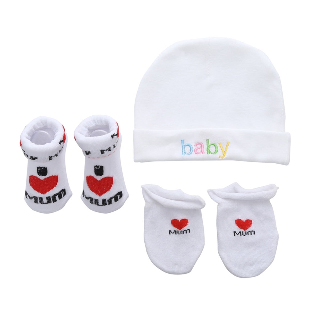 baby boy mittens and socks