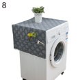 thumbnail image 2 of Travelwant Dust-Proof Refrigerator Cover Cotton Multi-Purpose Washing Machine Top Protector with Side Storage Bags Universal Cover Cloth for Home and Kitchen, 2 of 2