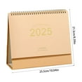 thumbnail image 3 of Mlkoz Home Decoration, 2025 Mini Desk Calendar Mini Standing Calendar 2025 Flip Calendar For Desk 2025 Standing Flip Desktop Calendar Desk Calendar Planner Office Calendar For Home, 3 of 6