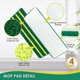thumbnail image 3 of MHAWBL-4 Pack Mop Refills Compatible for Libman Freedom Spray Mop Replacement Head - Machine Washable Microfiber Heads, Cleaning Multi-Surface Floors and Walls (Mop not Included), 3 of 4