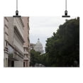 thumbnail image 2 of Print: Capitol Dome Peeks Through The Trees On The Prado In Havana, Cuba, 2 of 4