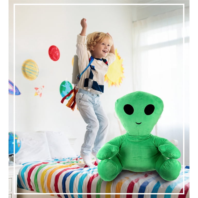 Party Favor Bags Alien Themed Gift Bag With Tissue Paper - 13 Inch ...