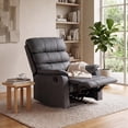 thumbnail image 1 of Sillón Reclinable De Tela Reposet Manual Individual gris, 1 of 9