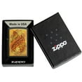 thumbnail image 6 of Zippo Flame and Dragon Black Matte Pocket Lighter, 6 of 7