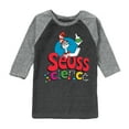 thumbnail image 1 of Cat in the Hat - Seuss Science - Kids Raglan, 1 of 6