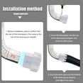 thumbnail image 4 of Universal Downspout Adapters Rain Gutter to Drain Adapters Downspout Tile Adapter, 4 of 12