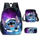 thumbnail image 1 of Lilo Stitch Stitch Mochila Mochila Escolar Conjunto De Tres Piezas Color F, 1 of 2