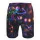 thumbnail image 3 of Balery Glowing Chameleon Fantasy Art Traje de Baño Estilo Hawaiano para Hombre, Shorts de Secado Rápido con Bolsillos-3X-Large, 3 of 6