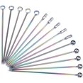 thumbnail image 2 of Ensemble de Choix de Martini en Acier Inoxydable (Lot de 15 - Arc-en-Ciel), 2 of 2