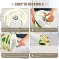 thumbnail image 4 of Ryvnso LED Bedside Table Lamp Avocado Fruit Print Bedroom Desk Lamps Nightstand Lampshade M, 4 of 7