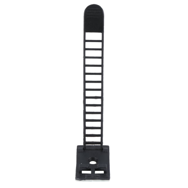 150Pcs 2 Sizes Adjustable Self-Adhesive Nylon Cable Straps Cable Ties Cord Clamp for Wire Management, Large and Small
