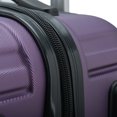 Elite Luggage Sunshine 3Pc. Hardside Spinner Luggage Set, Purple