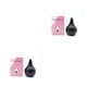 thumbnail image 3 of Seitruly Rodillo absorbente de aceite Facial, piedra de belleza, Control de grasa, barra de eliminación de cara, lavable, reutilizable, limpieza de Negro 2piezas Seitruly  CBP211449, 3 of 5
