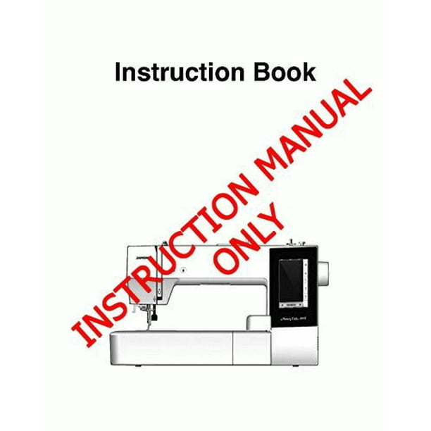 Janome Spare Part Memory Craft 500e Sewing Machine Embroidery