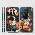 thumbnail image 5 of Phone Case For Huawei MATE 10 20 20X 30 40 50 P20 P30 P40 P50 PRO PLUS Case Cover Funda Cqoue Shell Capa Cartoon Space Astronaut, 5 of 5
