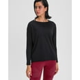 thumbnail image 4 of FITOP YOGA Long Sleeve Workout Tops Shirts for Women Loose Fit Athletic Yoga Shirt Casual Boat Neck Tops, 4 of 5