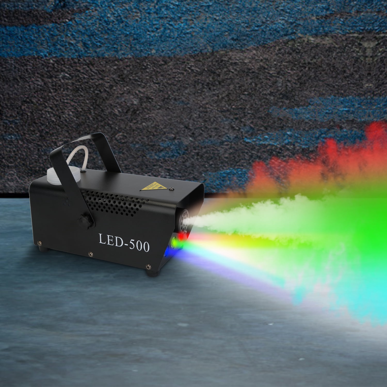 400W RGB LED Fog Machine with Remote Control – Rapid Heating Smoke Machine for Parties, Halloween, Weddings & Stage Effects