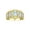 Aquamarine, variant on Rings for Women 14K Yellow Gold Ring Classic Style 7X5MM Oval Gemstone &  Diamond Ring October Pink Ice Jewelry Size 5