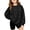 Black, variant on Grblisyd Girls Sweatshirts Kids Casual Crewneck Leopard Print Long Sleeve Pullover Tops Fashion Fall Sweatshirts