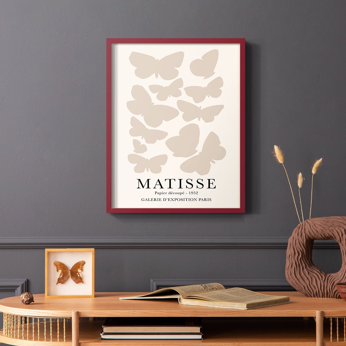Matisse CCXII in Solid Wood 11 x 14 Framed Print