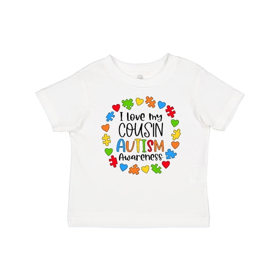 Inktastic I Love My Cousin Autism Awareness Boys or Girls Baby T-Shirt