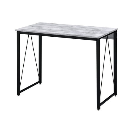 UPC: 0840412262500 | ACME Zaidin Writing Desk in Antique White and Black