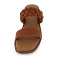 thumbnail image 3 of CUSHIONAIRE Women's Varro Braided Slide Sandal +Memory Foam, 3 of 5