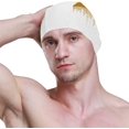 thumbnail image 3 of FYBTO Bonnet de Bain Or Lèvres Unisexe Adulte FYBTO Polyester, 3 of 4