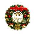 thumbnail image 2 of Artificial Christmas Wreath Realistic 40cm Decorative Garland Front Door Wreath, 2 of 9