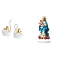 thumbnail image 1 of estatua de cisne,Estatuas y figuras de cisnes de cerámica modernas Esculturas,Letrero de mesa,Decoración de escritorio acrílica Rincón festivo Decoración del hogar,Decoración de fiesta, 1 of 8