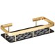 thumbnail image 1 of Naiovety Estante de almacenamiento para baño montado en la pared, soporte decorativo para baño, organizador de ducha multiusos con rejillas de Juegos de accesorios de baño Naiovety HA020423-00, 1 of 1