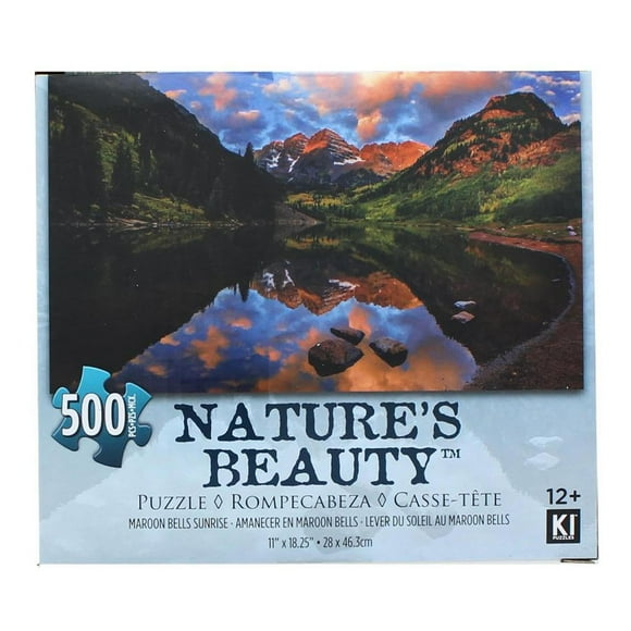 Rompecabezas CroJack Capital Inc. Sunset Mountains, 500 piezas