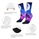 thumbnail image 4 of Balery Dreamy Colorful Starry Sky Calcetas Largas con Estampado para Hombre y Mujer – Suaves y Transpirables, Talla Única (US 5-11), 4 of 6