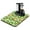 White-965, variant on Kiwi Dish Drying Mat 18x24in, Cute Green Tropical Kiwi Slices Pattern Absorbent Kitchen Mat