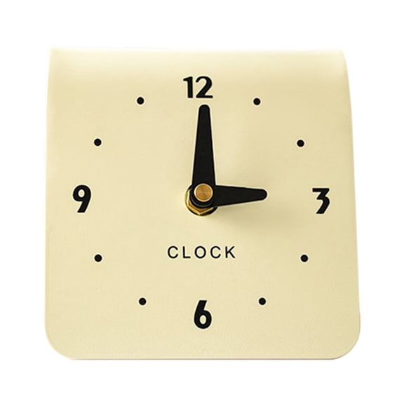 L Big Face Table Clock For Living Room & Office Modern Design Timepiece For Desk & Bookshelf