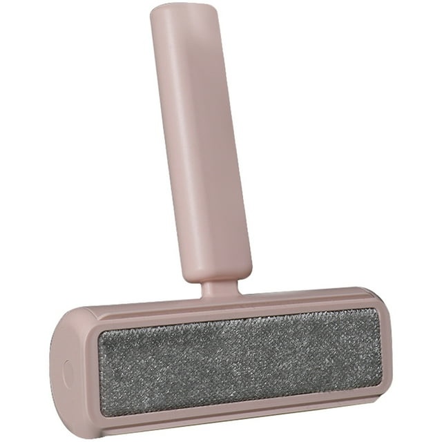 Décapant pour Animaux de Compagnie Double Face Brosse d'Épilation Remplaçable pour Chat Rouleau de Fourrure de Chien
