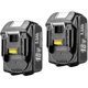 thumbnail image 1 of Promoción de otoño, paquete de 2 piezas de repuesto 18v 5.0ah Bl1860b para Makita 18v Bl1860b Bl1850b Bl1860 Bl1830b Bl1830 Bl1840b Bl1840 Bl1835 Bl1845 Bl1850, 1 of 3